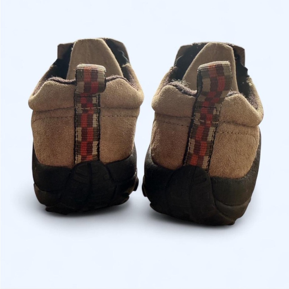 Merrell Tan Suede Slip-On Hiking Shoes Great Traction for Hiking! - Picture 4 of 9